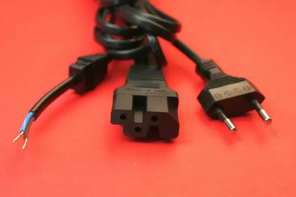 Kabel Netzkabel für Fußanlasser zum Einklemmen für Privileg / Janome / Pfaff / Singer / Toyota / Hus
