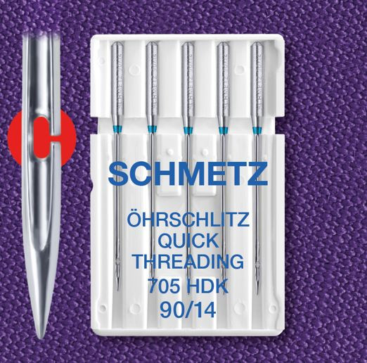 Öhrschlitz-Nadel Schmetz 705 HDK VDS Staerke 90