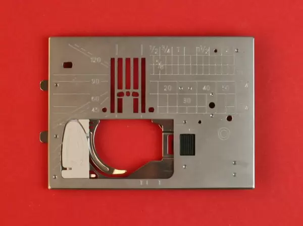 Stichplatte - Geradstichplatte 861801 für Elna , Janome Nähmaschine # 862817107 , 862817004