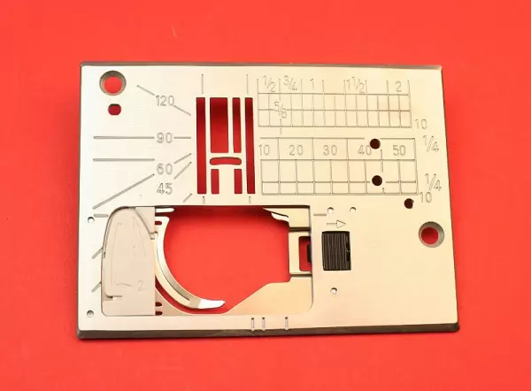 Stichplatte 809 für Elna , Janome und Necchi Nähmaschinen # 809616006 , 809616017