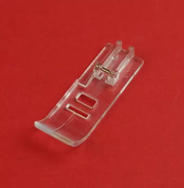 Klarsichtfuss (F) 200-803-306 transparent für Elna und Janome Coverlock