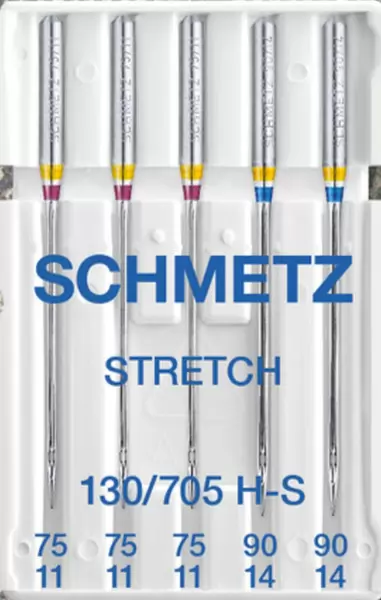 Stretch Needle 130/705 H-S Size 75-90 (Refill)