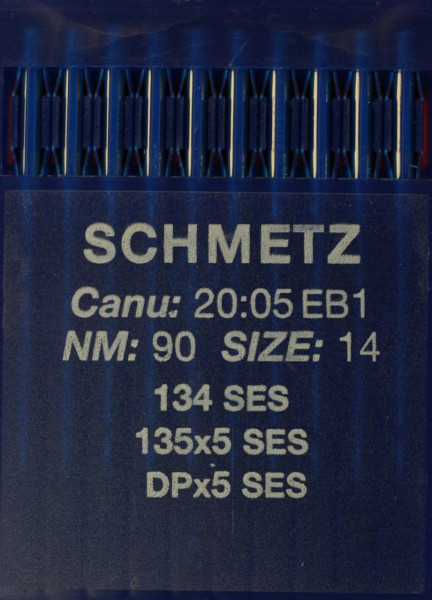 Schmetz 134 SES Rundkolbennadel Staerke NM90