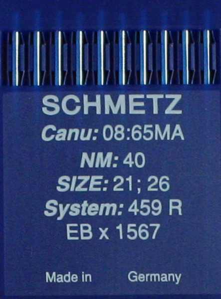 Schmetz 459 R (Nickel) Staerke 40