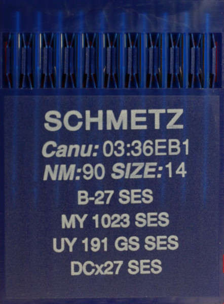 Schmetz B-27 SES D100 Staerke 90