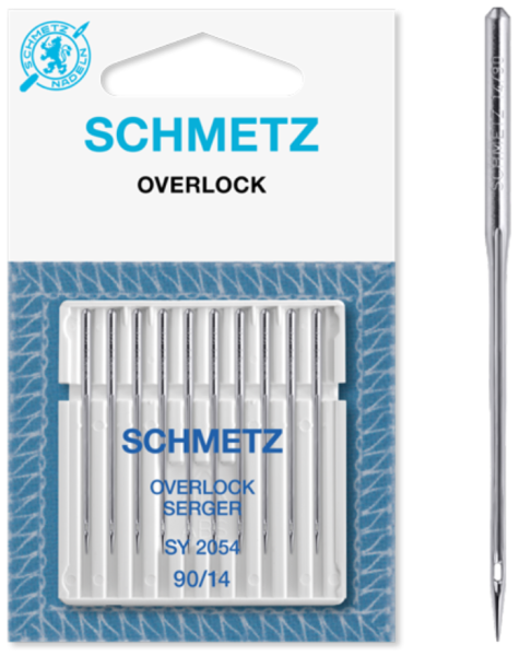Overlock-Nadel Schmetz 16X75 XCS Stärke 90 (SB-Karte) # 712004