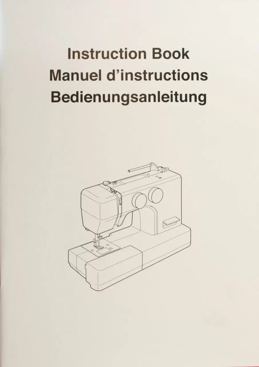 Bedienungsanleitung 508800904 Elna Nähmaschine eXplore 160