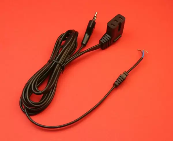 Kabel für Pfaff , Netzkabel für Pfaff, Stromkabel für Pfaff , Kabel für Gritzner Nähmaschinen