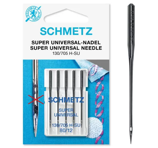 Super Universal Nadel Schmetz 130/705 H-SU STAERKE 80 (SB-Karte)