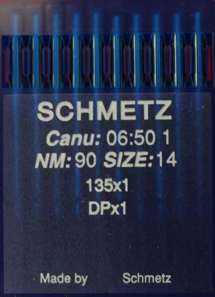 Schmetz 135X1 Staerke 90 Rundkolbennadel