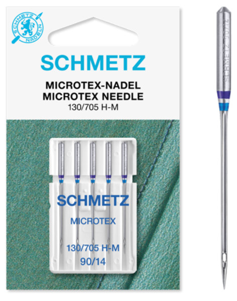 Microtex-Nadel Schmetz 130/705 H-M Staerke 90 # 710077 (SB-Karte)