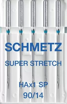 Super Stretch Nadel Schmetz HAX1 SP Staerke 90 (REFILL) 5 er