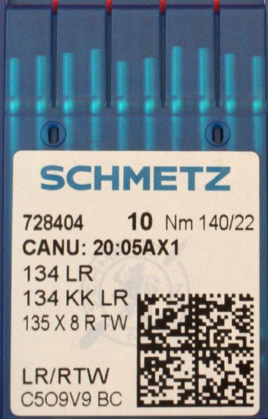 Schmetz 134 LR STAERKE 140