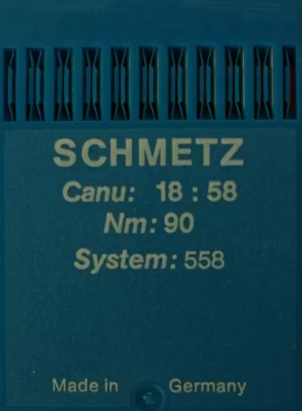 Schmetz 558 Staerke 90 Rundkolbennadel