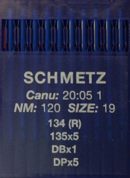 Schmetz 134 (R) Stärke NM120 Rundkolbennadel 135x5