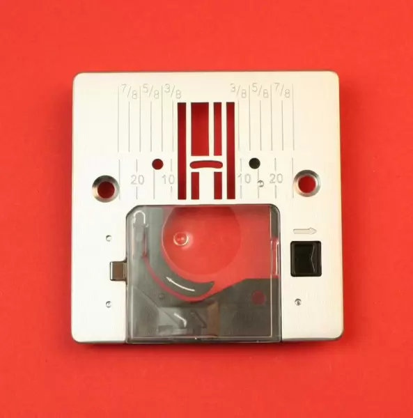 Stichplatte komplett für Carina , Juki , Singer , Ever Sewn Nähmaschine # H2A0033004-1 , H2A0033004