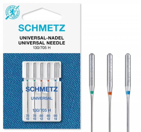 Schmetz 130/705 H VHS  Staerke 70-90 Flachkolbennadel im 5er Sortiment