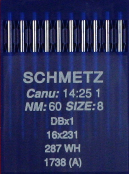 Schmetz DBX1 Staerke 60 Rudkolbennadel