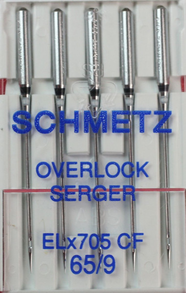 Overlock-Nadel Schmetz ELX705 CF Staerke 65