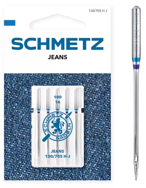Jeans Nadel Schmetz 130/705 H-J Staerke 100 (SB-Karte) # 709007
