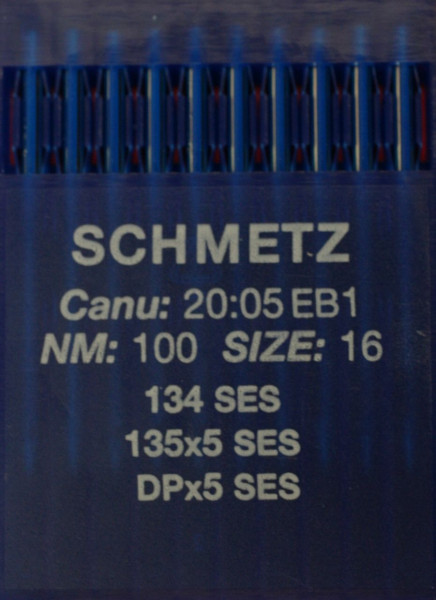 Schmetz 134 SES Rundkolbennadel Staerke NM100