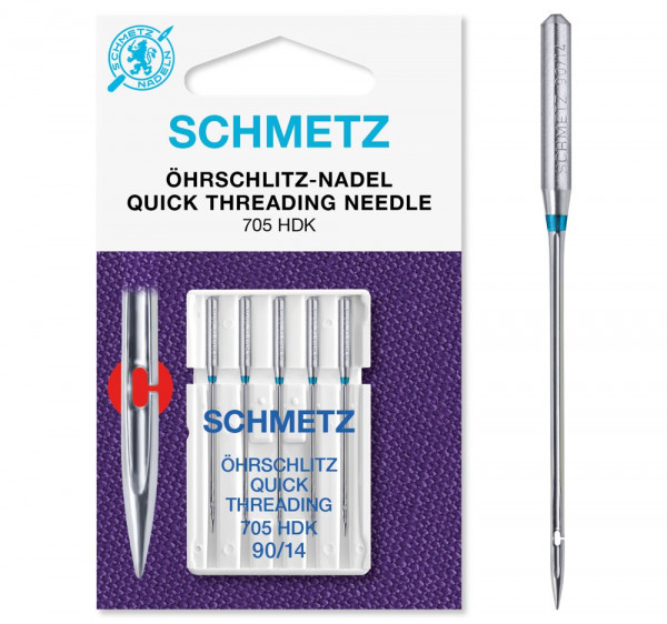 Öhrschlitz-Nadel Schmetz 705 HDK VDS Staerke NM90