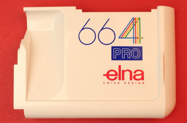 Vorderdeckel Klappe Schlaufengeberdeckel für die Elna Overlock 664 Pro komplett