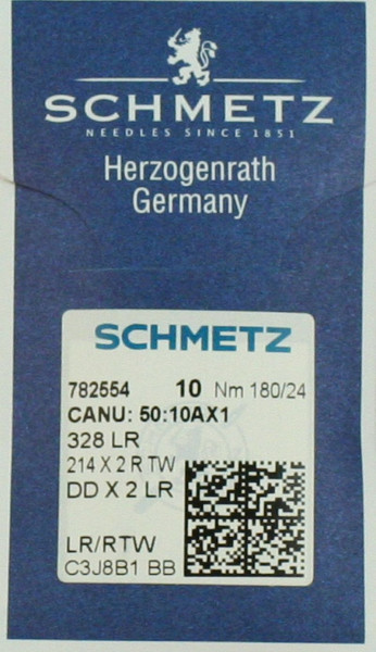Schmetz 328 LR Z10 STAERKE 180 10er Brief