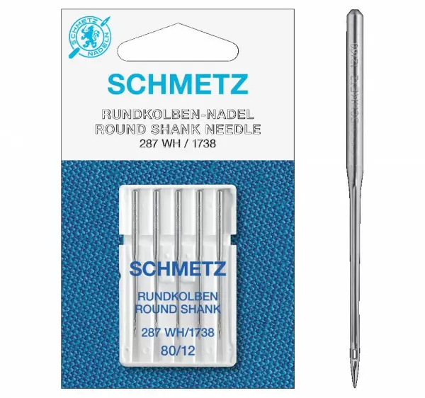 Schmetz 287 WH VCS Staerke 80 Rundkolbennadel