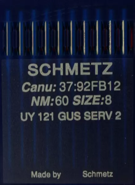 Schmetz UY 121 GUS SERV 2 Rundkolbennadel Staerke 60