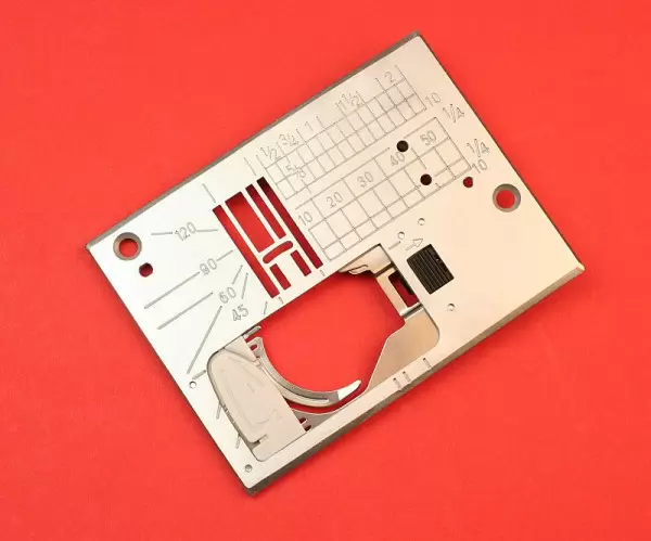 Stichplatte 809 für Elna 530 550 560 570 580, Janome 5300, Necchi EX30 EX60 # 809616006