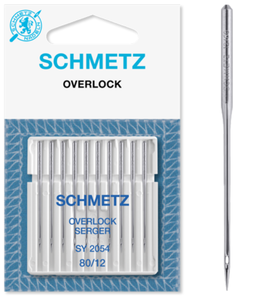 Overlock-Nadel Schmetz 16X75 XCS Stärke 80 (SB-Karte)