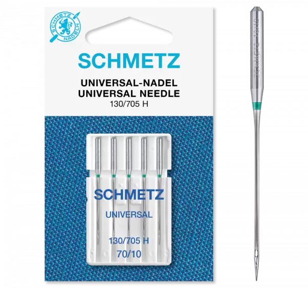 Schmetz 130/705 H VBS Flachkolbennadel Staerke NM 70 im 5er Pack