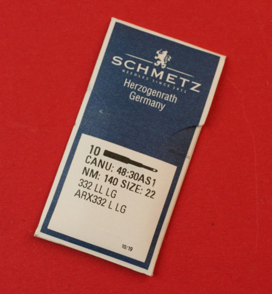 Schmetz 332 LL LG Z10 STAERKE 140