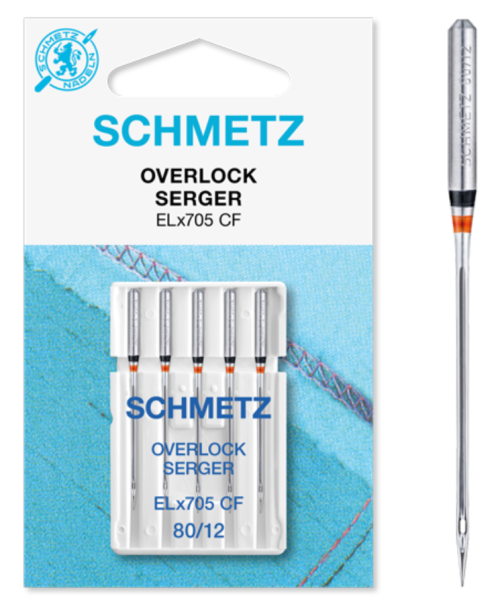 Overlock-Nadel Schmetz ELX705 VCS Staerke 80 # 711367