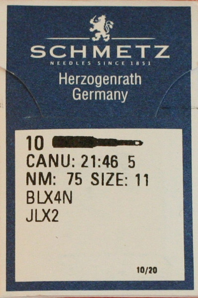 Schmetz BLX4N Staerke 75