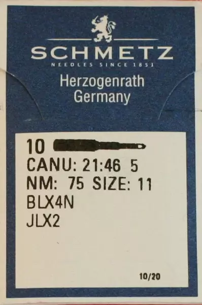 Schmetz BLX4N Staerke 75