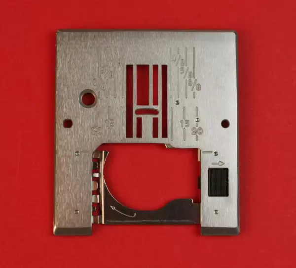 Stichplatte 754052 für Elna und Janome Nähmaschinen # 754636308 , 39573509 , 754636102