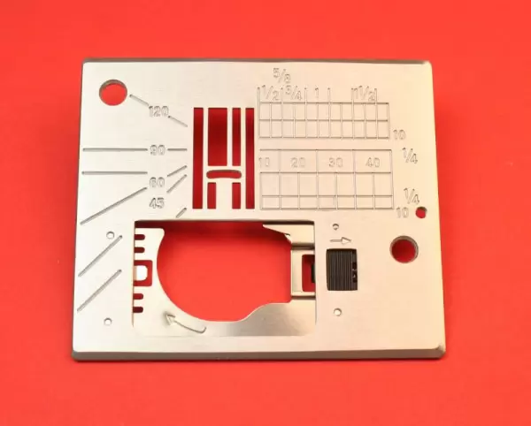 Stichplatte 846300 für Elna und Janome Nähmaschine # 846676102 , 39576405 , 846676009