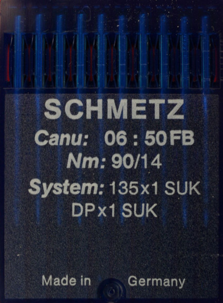 Schmetz 135X1 SUK Staerke NM80 Rundkolbennadel für Industrie Nähmaschinen