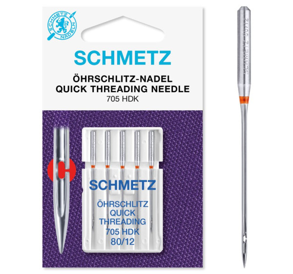Oehrschlitz-Nadel Schmetz 705 HDK VCS Staerke 80 (SB-Karte)
