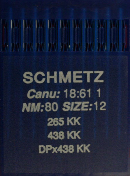 Schmetz 265 KK Staerke 80 Rundkolbennadel