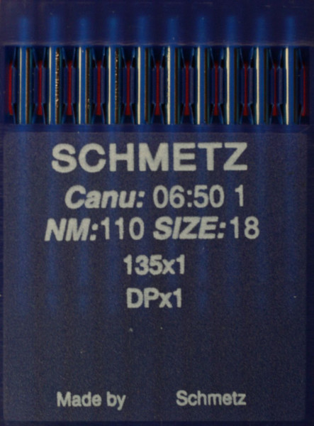 Schmetz Rundkolbennadel 135X1 D100 Staerke NM110, DPx1