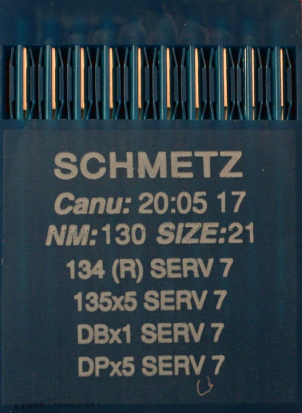 Schmetz 134 (R) SERV 7 STAERKE 130