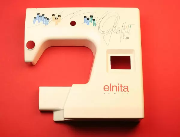 Vordere Verschalung für Elnita 180 Graffiti Nähmaschine # 39562364 , 250019232