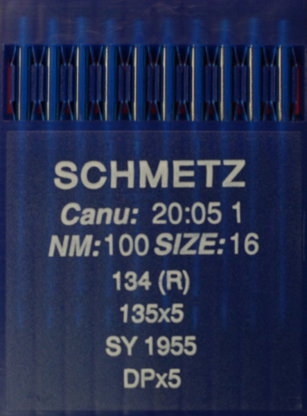 Schmetz 134 (R) Stärke NM100 Rundkolbennadel 135x5