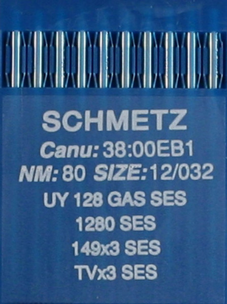 Schmetz UY 128 GAS SES Staerke 80