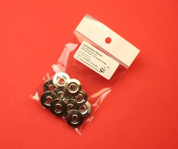 Spulen für Pfaff Nähmaschine Metall Spulen im 10er Pack Nähmaschinenspulen für Pfaff