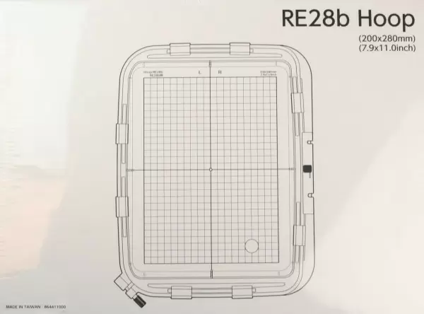 Stickrahmen 864-411-000 RE28b 200x280mm