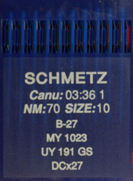 Schmetz B-27 D100 Staerke 70